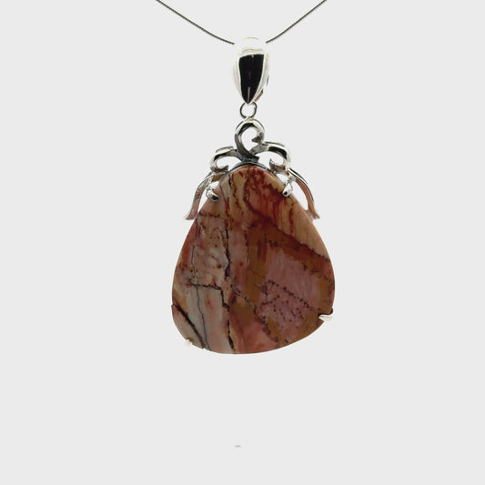 Petrified Wood Pendant