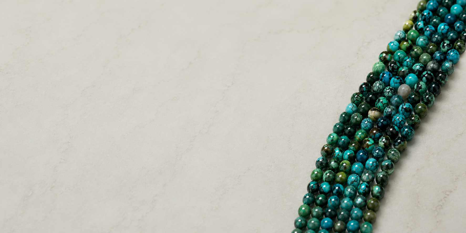 Natural gemstone beads