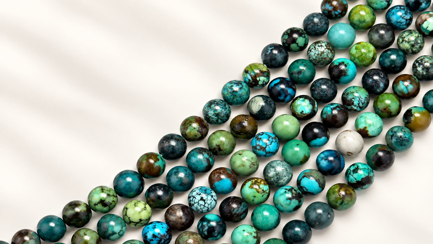 Natural gemstone beads